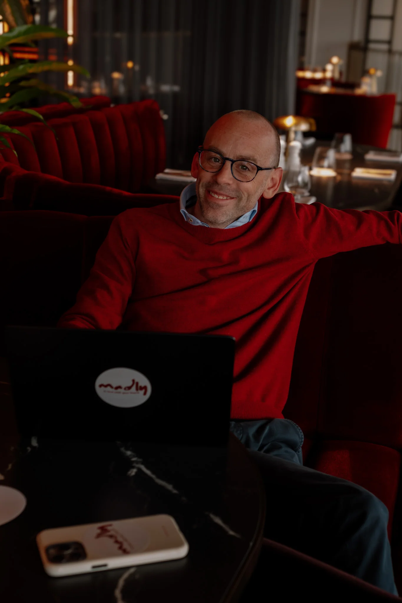 Ben Vandebergh, oprichter van Madly